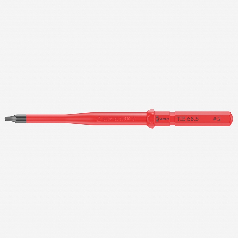 Wera 006546 KK VDE 68iS Interchangeable Blade for Square Drive Screws, SQ # 2 x 157 mm