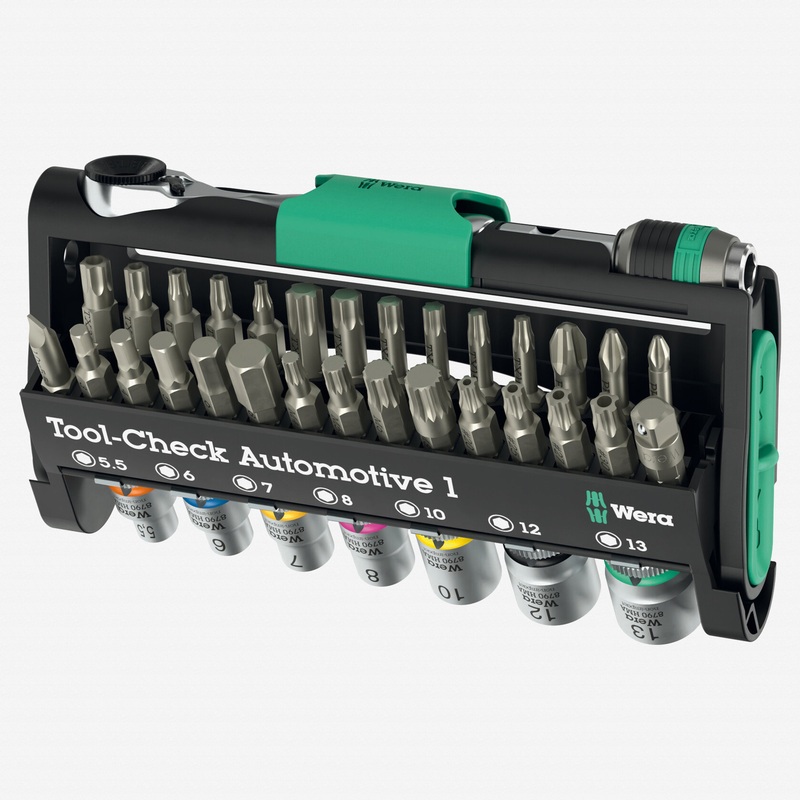 Wera 049065 Tool-Check Automotive 1, 38 PIeces