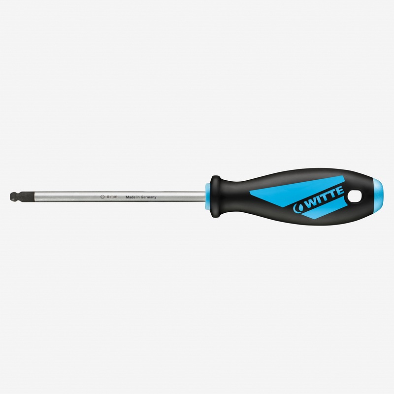 Witte Maxx Ball End Hex Screwdriver, 8.0 x 150mm