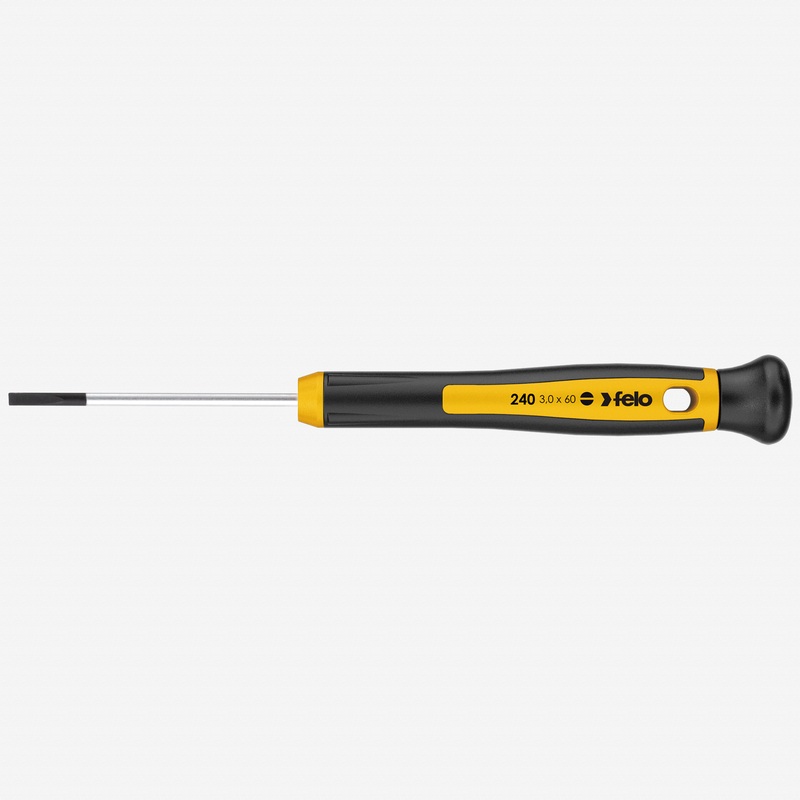 Felo 2 x 60mm Precision Slotted Screwdriver