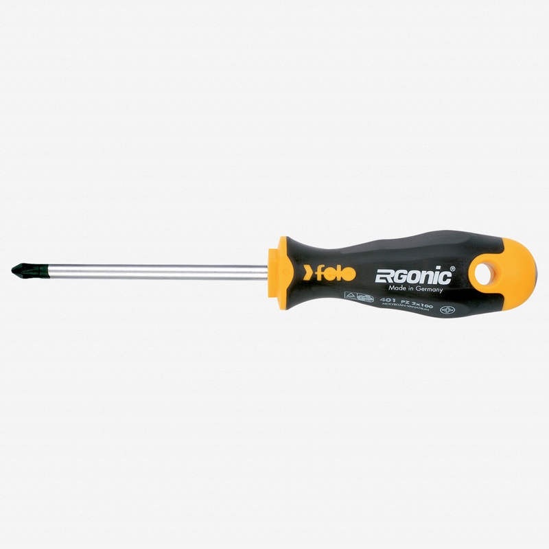Felo Ergonic #2 x 100mm Pozidriv Screwdriver
