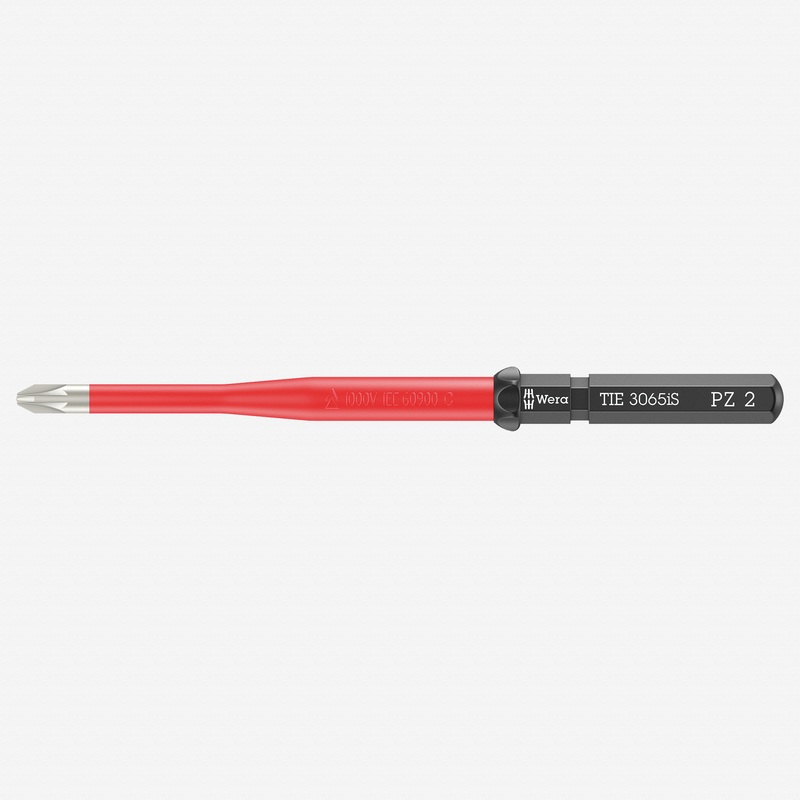 Wera 006527 KK VDE 65 iS Interchangeable Blade for Pozidriv Screws, PZ 2 x 157 mm