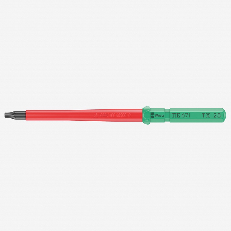 Wera 006537 KK VDE 67 i Interchangeable Blade for Torx Screws, TX 25 x 157 mm