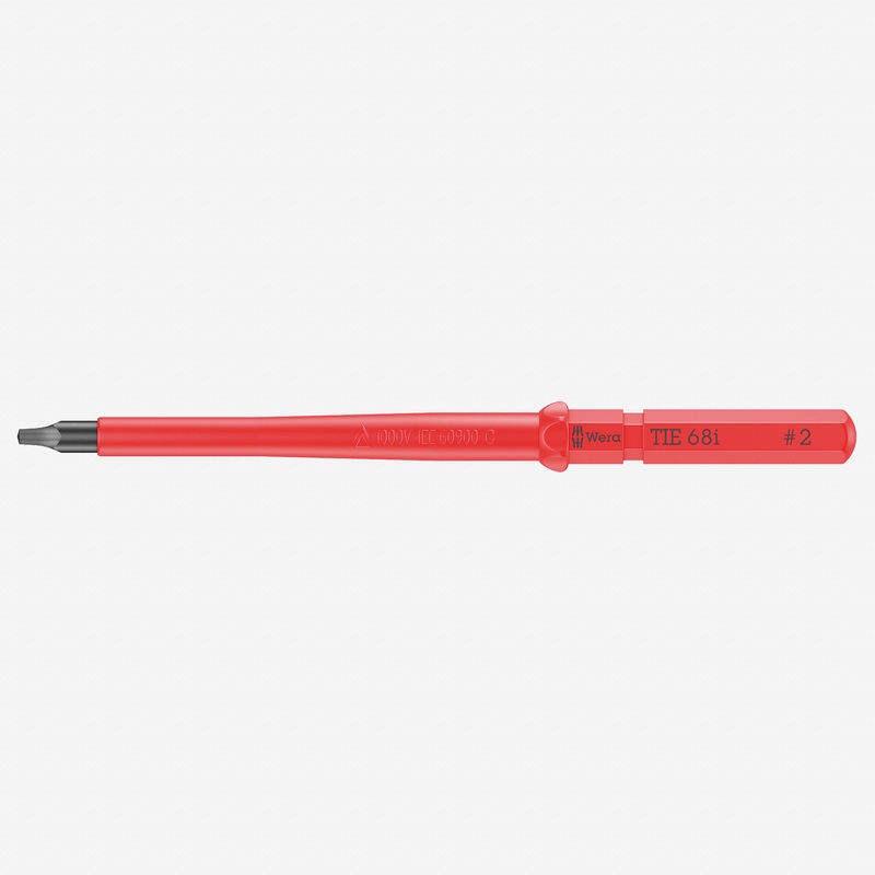 Wera 006544 KK VDE 68 i Interchangeable Blade for Square Drive Screws, SQ # 2 x 157 mm