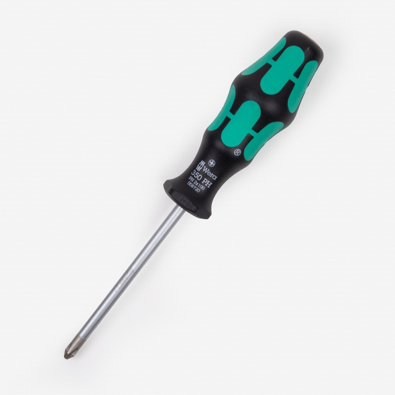 Wera 008720 PH #2 x 100mm Kraftform Plus Phillips Screwdriver