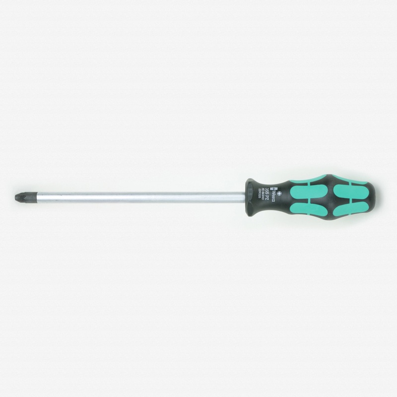 Wera 009325 PZ #4 x 200mm Kraftform Plus Pozidriv Screwdriver