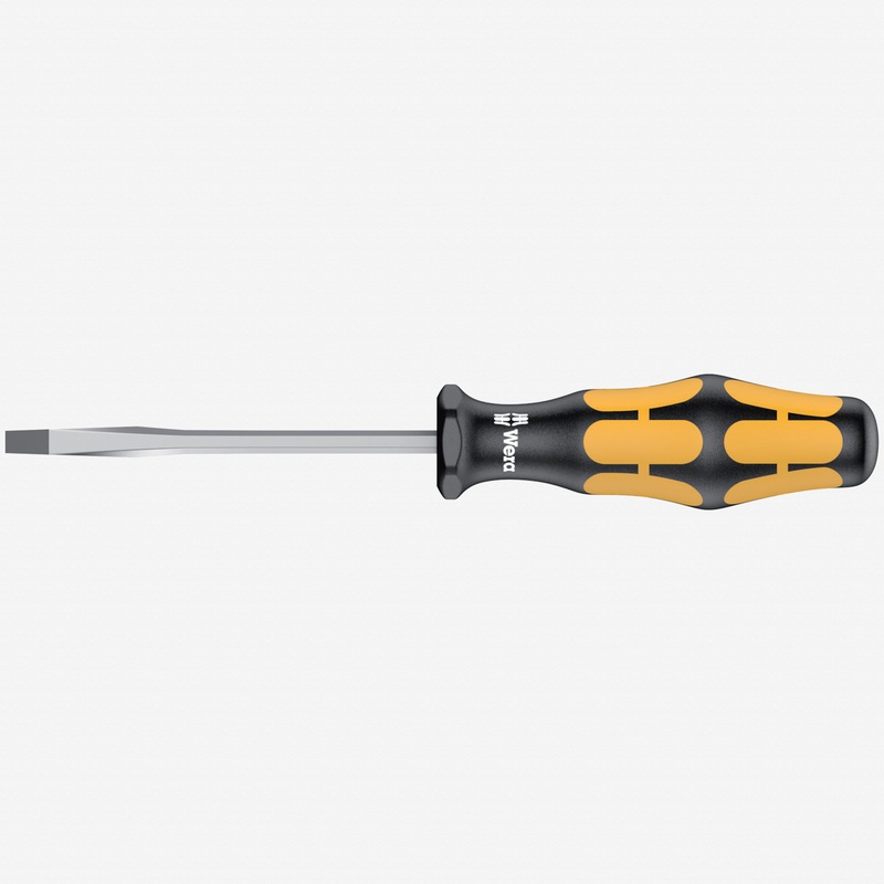 Wera 018260 3.5 x 80mm Kraftform Plus Slotted Screwdriver