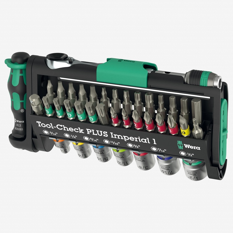 Wera 049060 Tool-Check PLUS Imperial 1, 39 PIeces