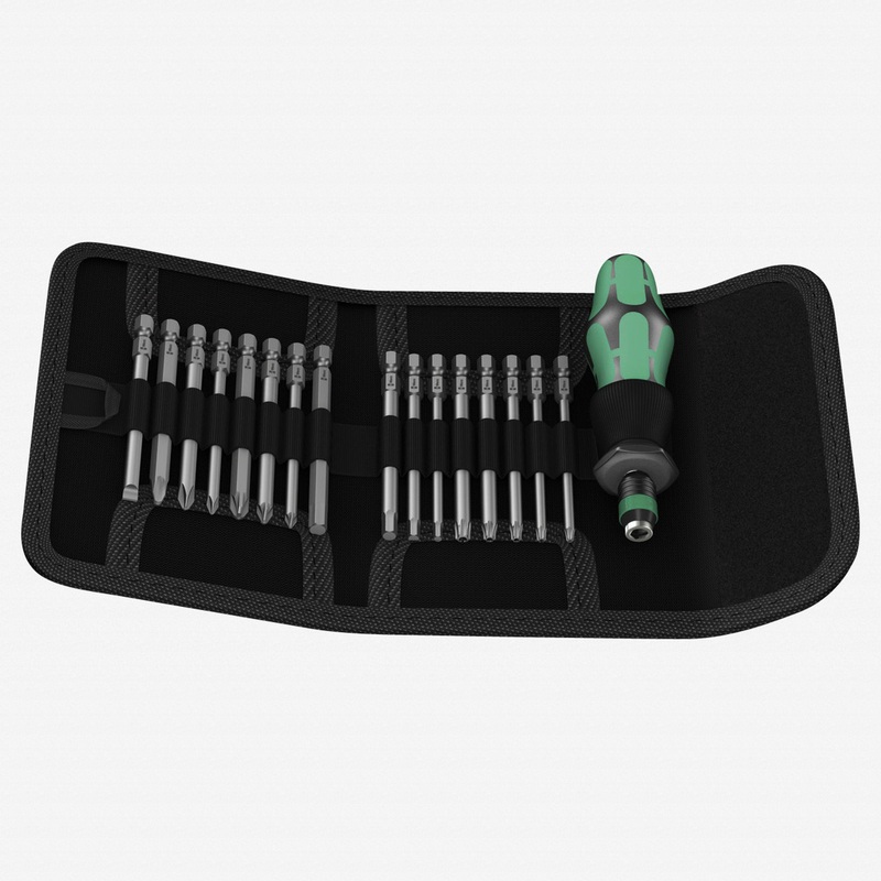 Wera 051042 Kraftform Kompakt 60 SAE Pouch Set