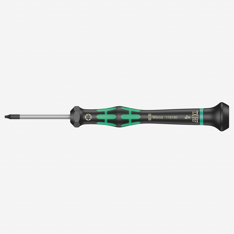 Wera 118180 T4 x 40mm Kraftform Micro Torx HF Precision Screwdriver