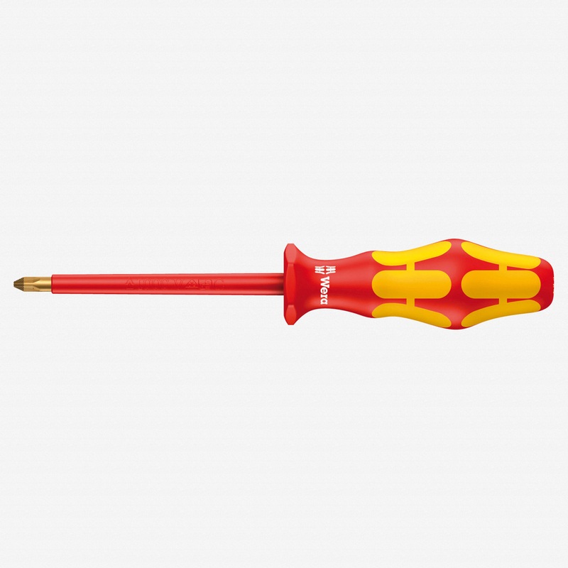 Wera 006156 Kraftform Plus VDE Phillips Screwdriver, #3 x 150mm