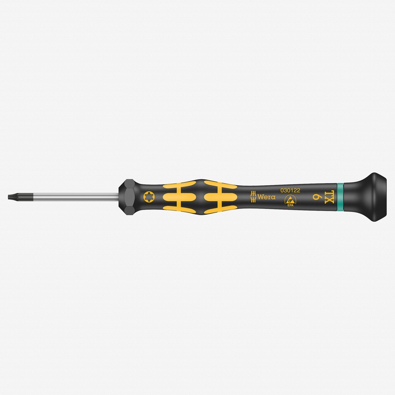Wera 030122 T6 x 40mm ESD Safe Torx Precision Screwdriver