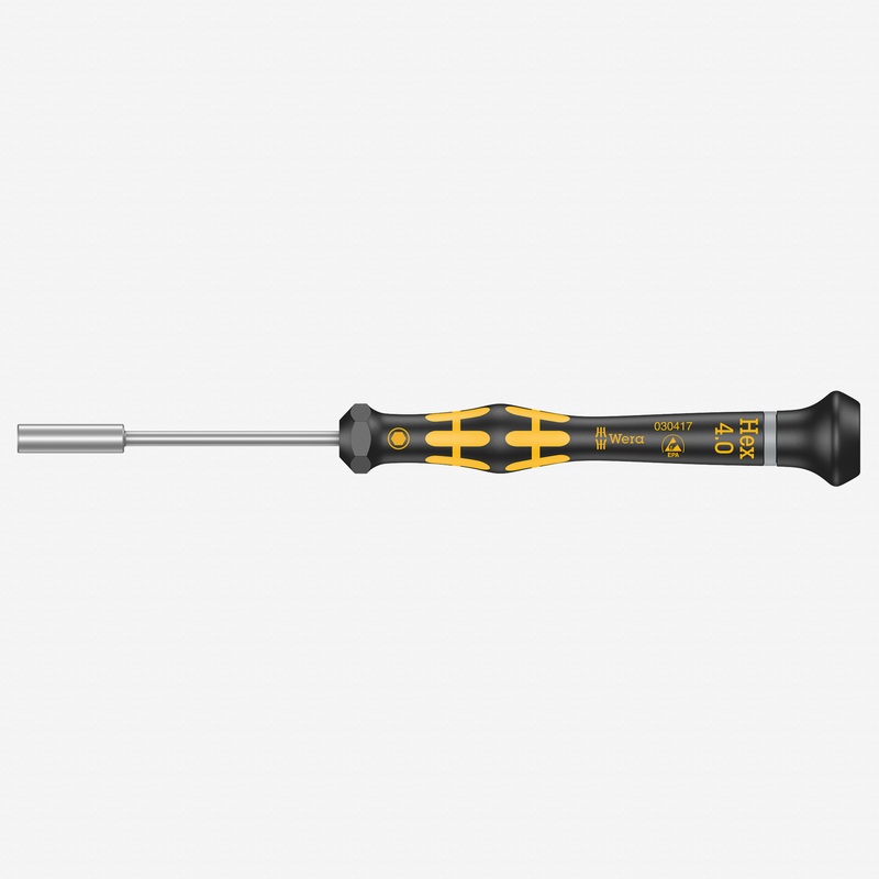 Wera 030417 4 x 60mm ESD Safe Precision Nut Driver