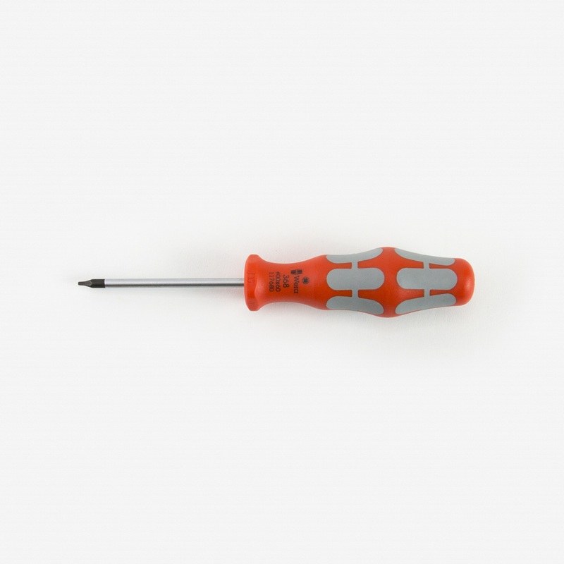 Wera 117680 #00 x 60mm Kraftform Plus Square Screwdriver