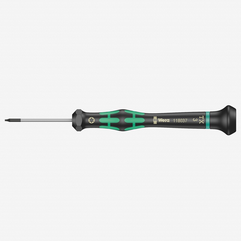 Wera 118037 T3 x 40mm Kraftform Micro Torx Precision Screwdriver