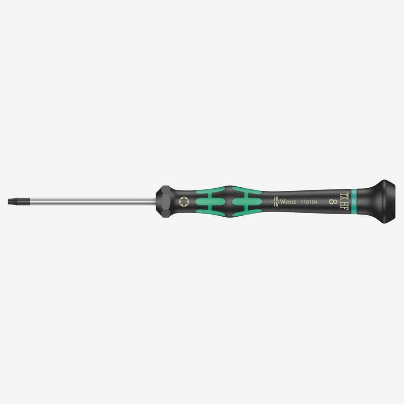 Wera 118184 T8 x 60mm Kraftform Micro Torx HF Precision Screwdriver