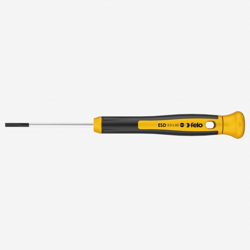 Felo 31808 ESD 2 x 60mm Precision Slotted Screwdriver