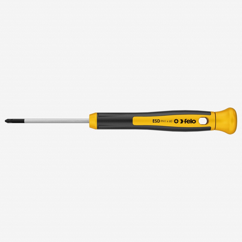 Felo 31816 ESD #00 x 60mm Precision Phillips Screwdriver