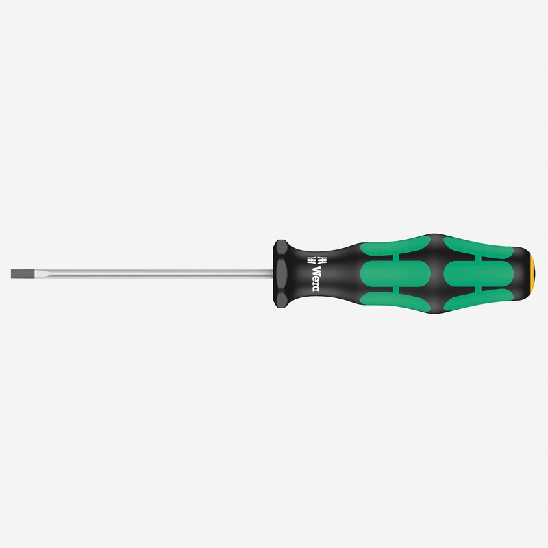 Wera 008007 2.5 x 75mm Kraftform Plus Slotted Screwdriver