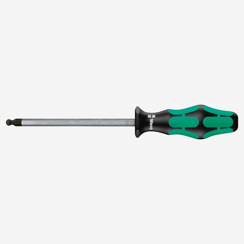 Wera 022810 4 x 100mm Kraftform Plus Ball End Hex Screwdriver