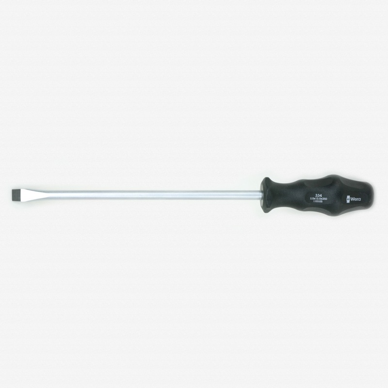 Wera 110105 12 x 250mm Kraftform Plus Slotted Screwdriver
