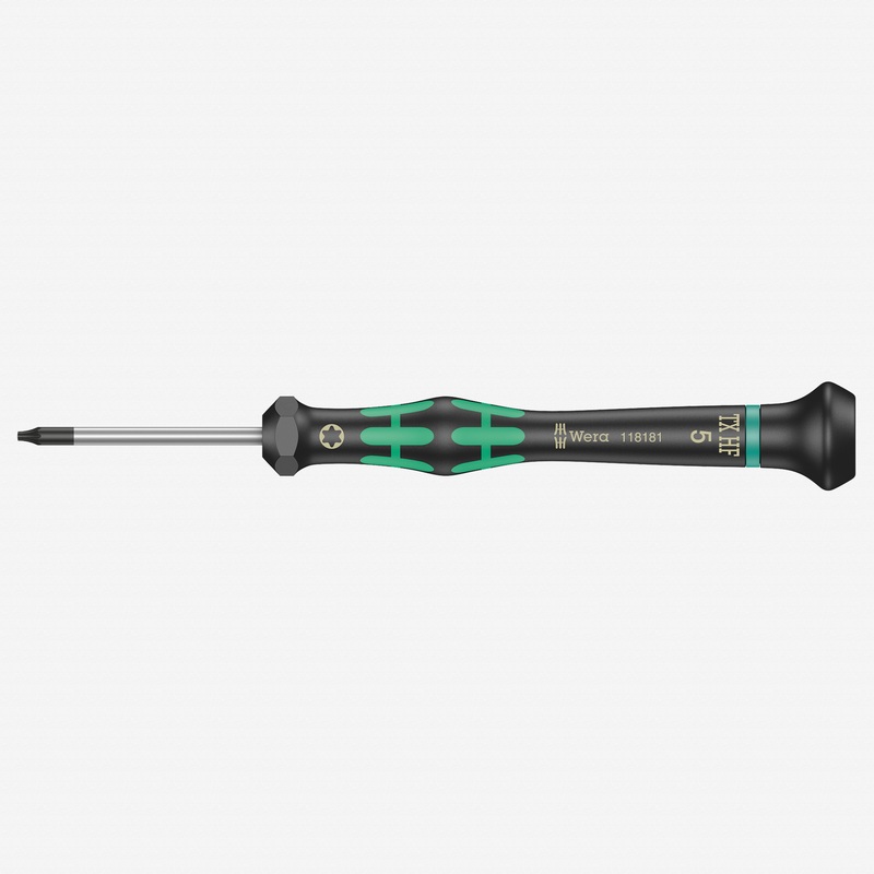 Wera 118181 T5 x 40mm Kraftform Micro Torx HF Precision Screwdriver
