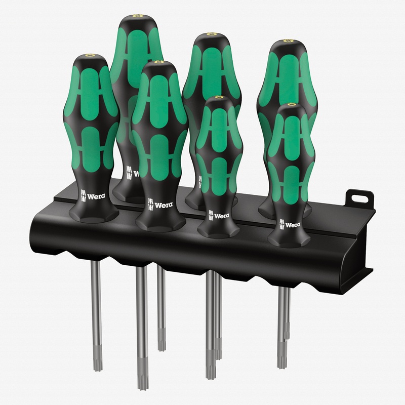 Wera 223161 Kraftform Plus Torx HF Screwdriver Set + Rack