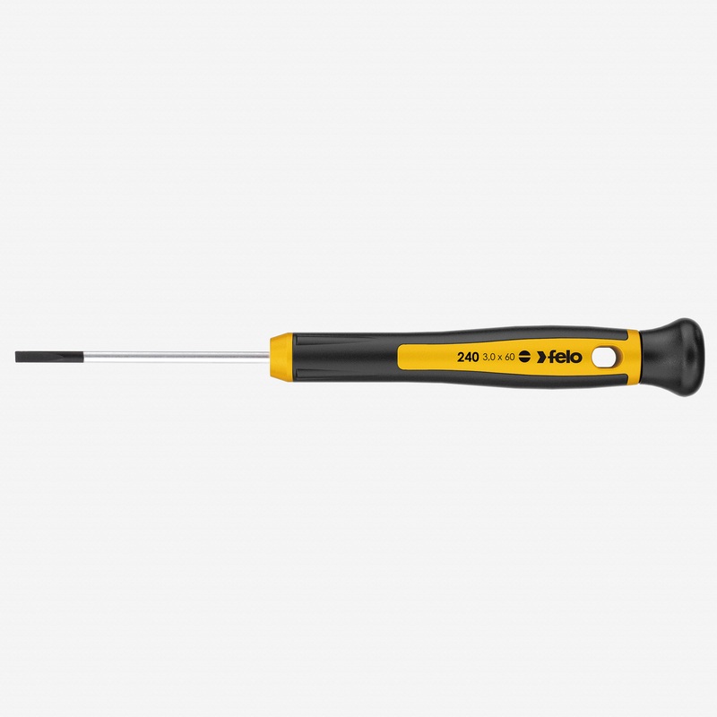 Felo 31744 2.5 x 150mm Precision Slotted Screwdriver