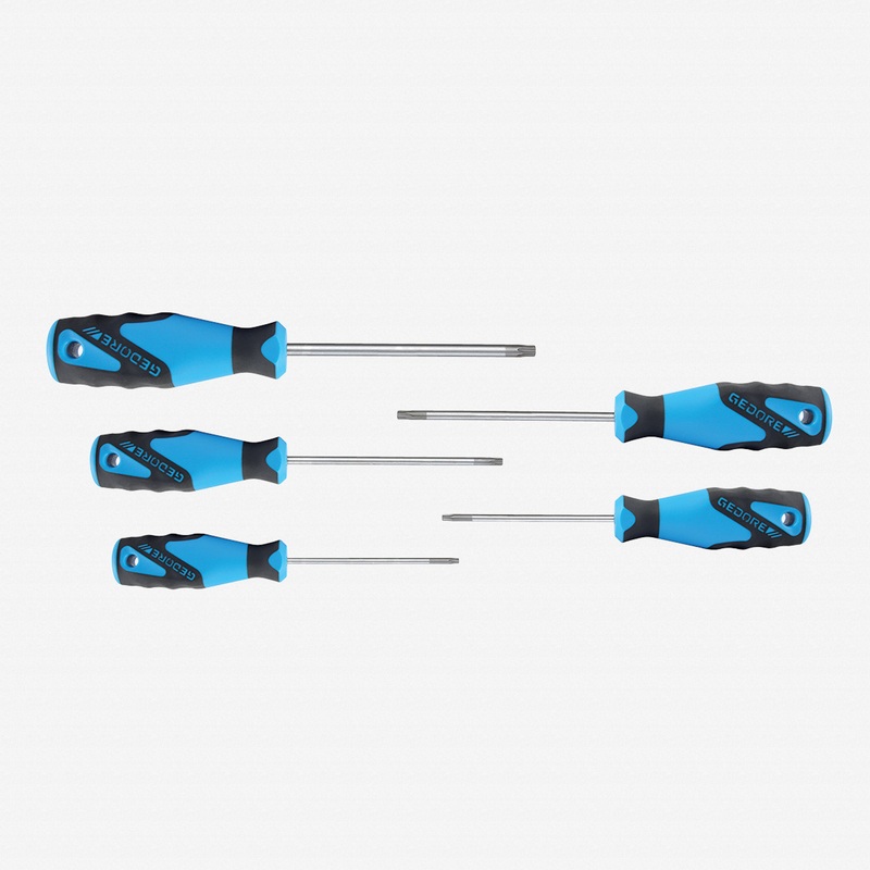 Gedore 2163 TXB-05 3C-Screwdriver set 5 pcs TORX T10-T30