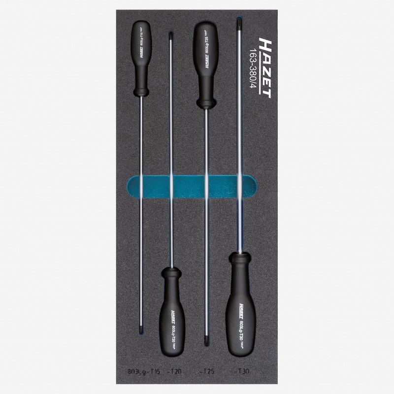 Hazet 163-380/4 Torx screwdriver set