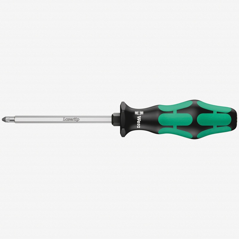 Wera 009341 PZ #1 x 80mm Kraftform Plus Pozidriv Screwdriver
