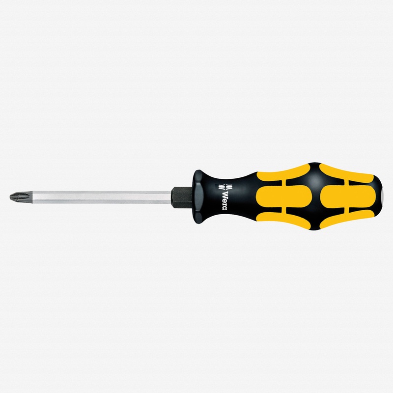 Wera 017050 #1 x 80mm Kraftform Plus Pozidriv Screwdriver