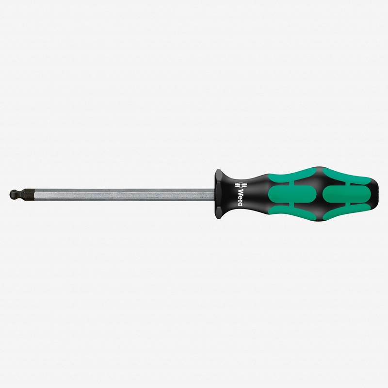 Wera 022805 3 x 100mm Kraftform Plus Ball End Hex Screwdriver