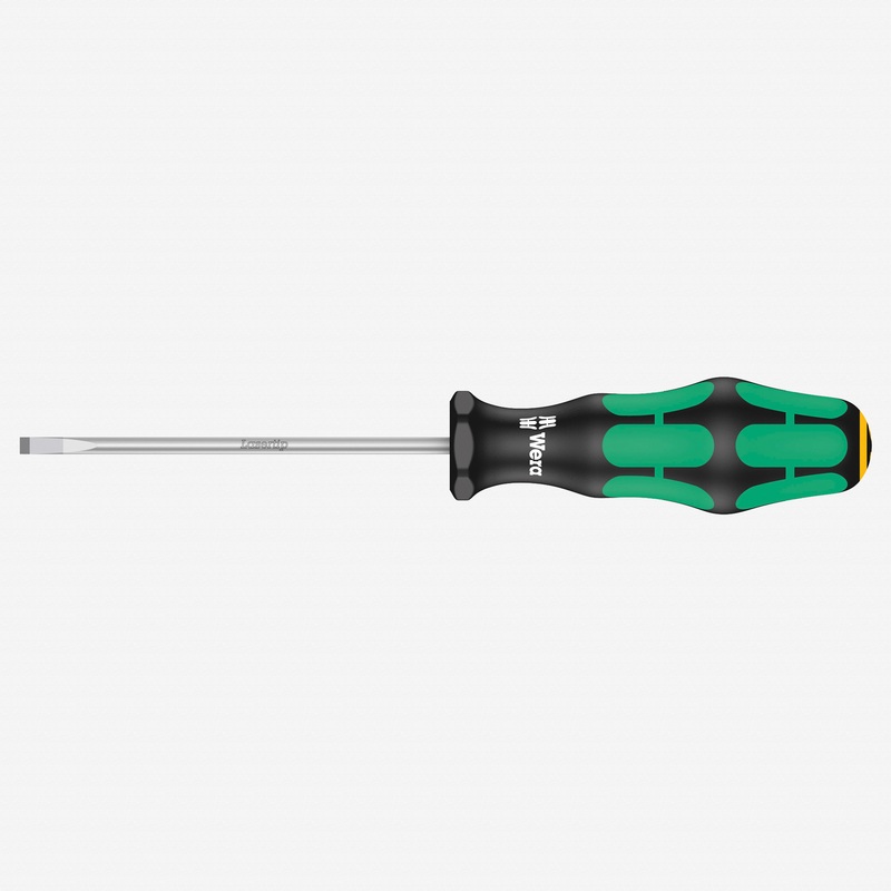 Wera 110004 4 x 100mm Kraftform Plus Slotted Screwdriver