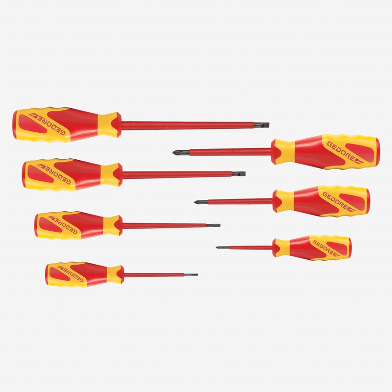 Gedore VDE 2170-2160 PH-077 VDE Screwdriver set 7 pcs IS 2.5-6.5 PH 0-2