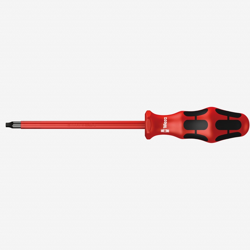 Wera 004782 Kraftform Plus VDE Square Screwdriver, #3 x 150mm