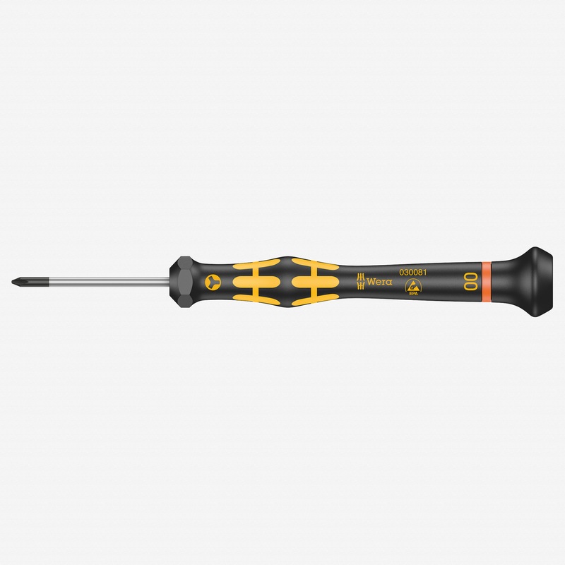 Wera 030081 00 x 40mm ESD Safe Microstix Precision Screwdriver