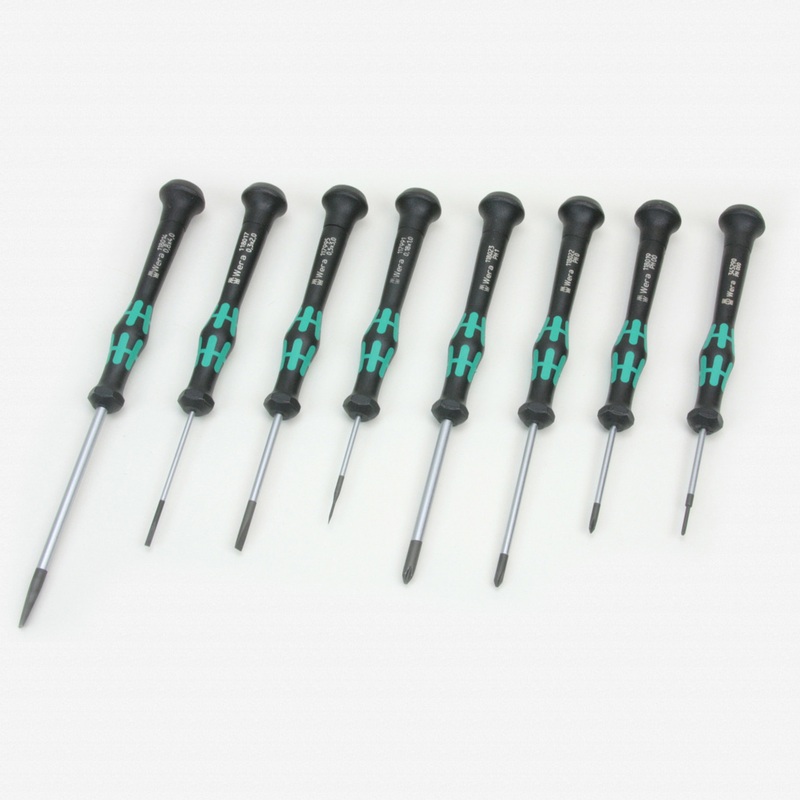 Wera 345261 Kraftform Micro Slotted/Phillips Precision Screwdriver Set