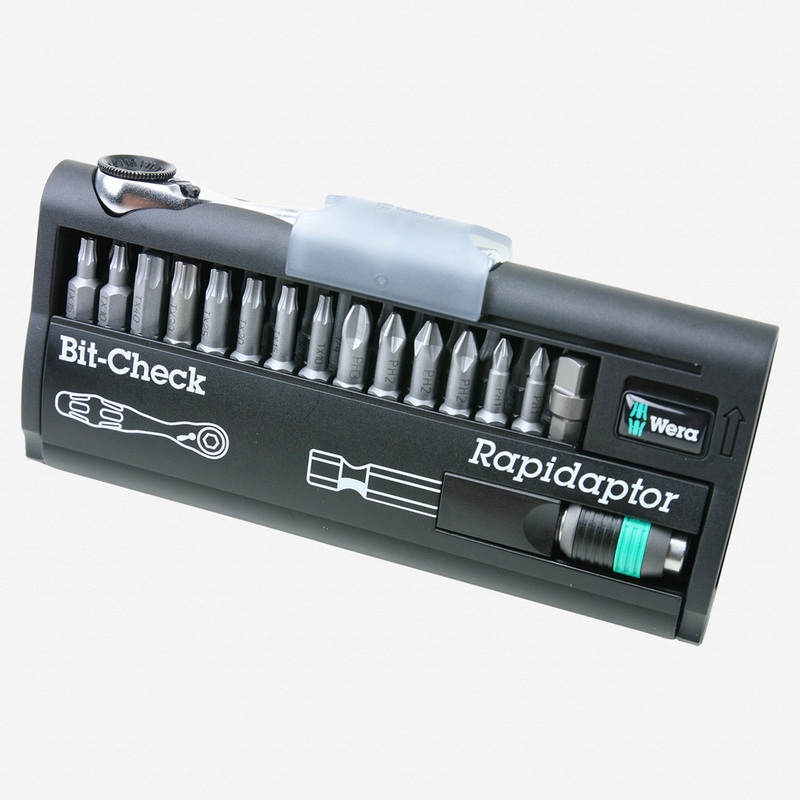 Wera 346293 30 Universal Bit Ratchet (Zyklop Mini) Set - Retail Pack