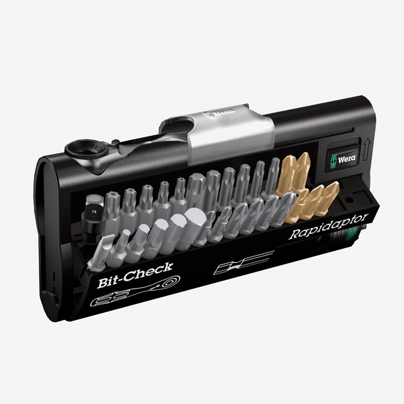 Wera 073640 30 Universal Bit Ratchet (Zyklop Mini) Set