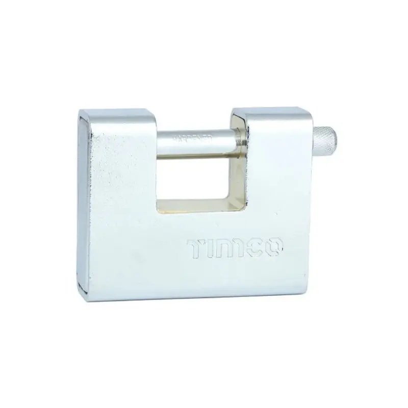 TIMCO Armoured Rectangular Padlock - 90mm