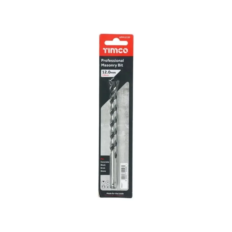 TIMCO Masonry Drill Bits - 12.0 x 150