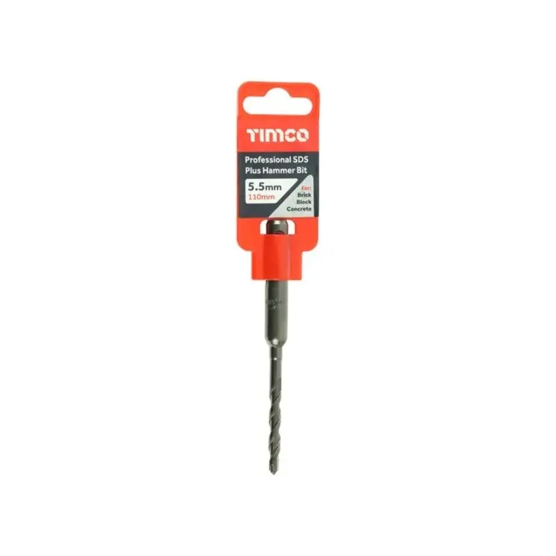 TIMCO Professional SDS Plus Hammer Bits - 5.5 x 110