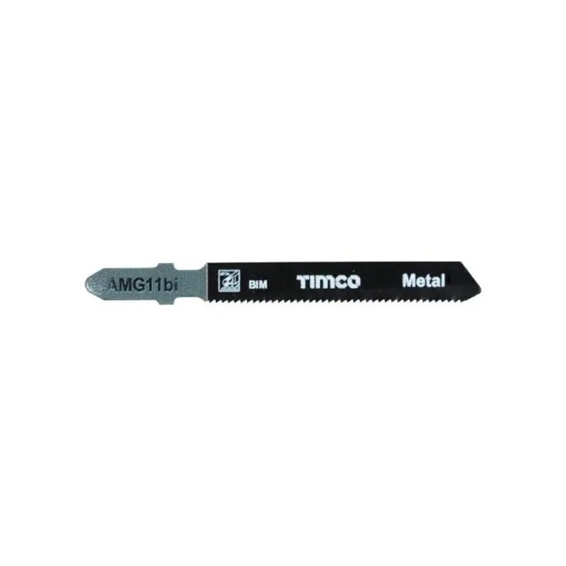 TIMCO Jigsaw Blades Metal Cutting Bi-Metal Blades - T118AF - Pack of 5 Pieces