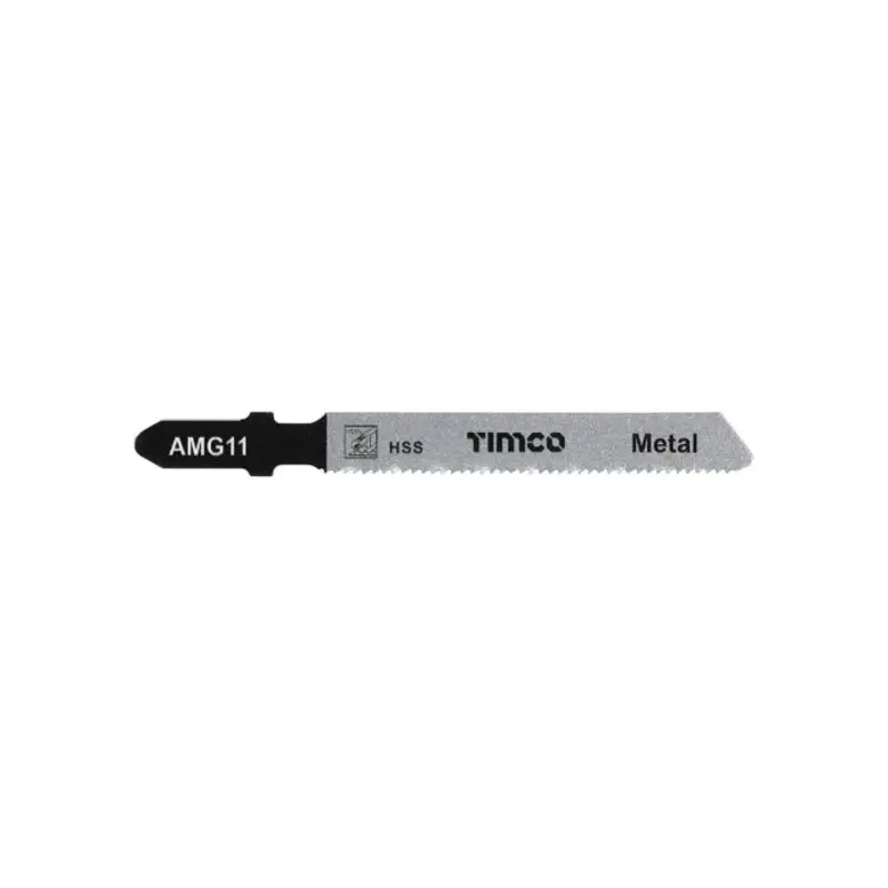 TIMCO Jigsaw Blades Metal Cutting HSS Blades - T118A - Pack of 5 Pieces