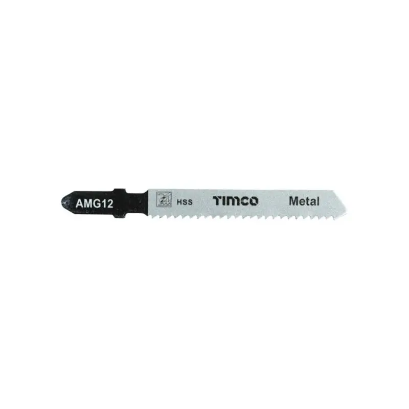 TIMCO Jigsaw Blades Metal Cutting HSS Blades - T118B - Pack of 5 Pieces
