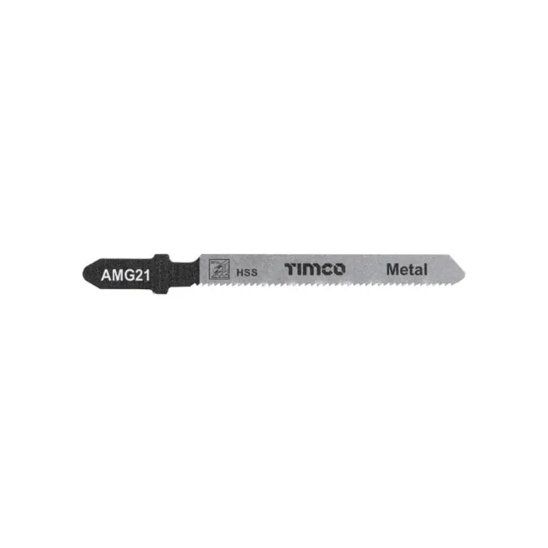TIMCO Jigsaw Blades Metal Cutting HSS Blades - T218A - Pack of 5 Pieces