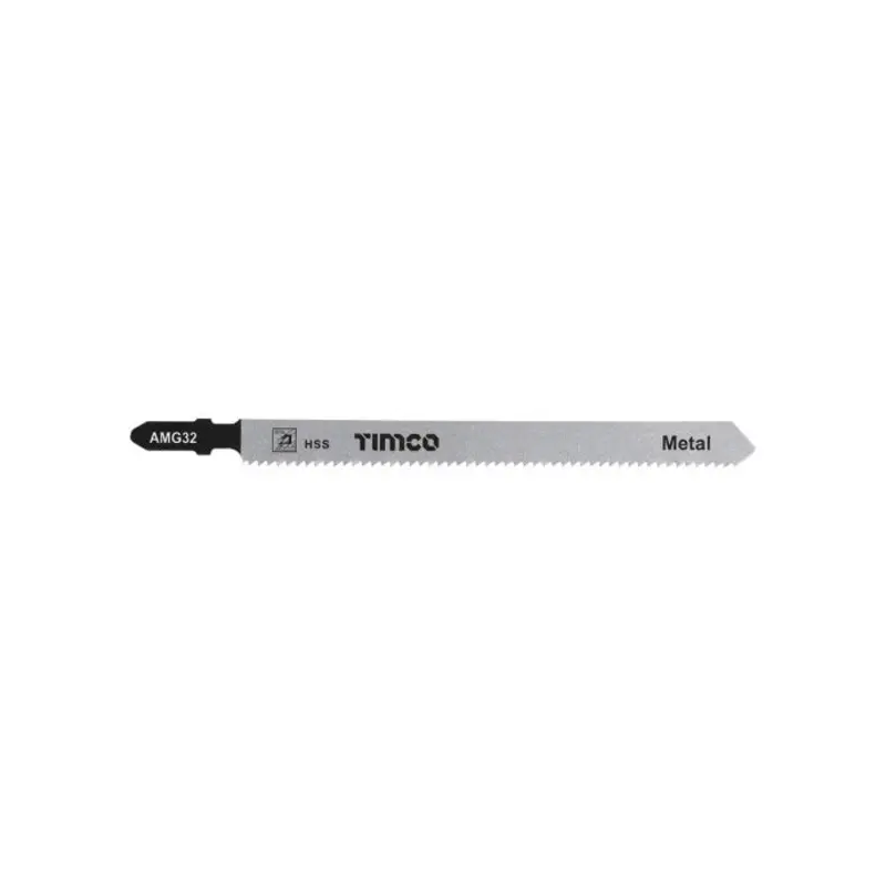 TIMCO Jigsaw Blades Metal Cutting HSS Blades - T318B - Pack of 5 Pieces