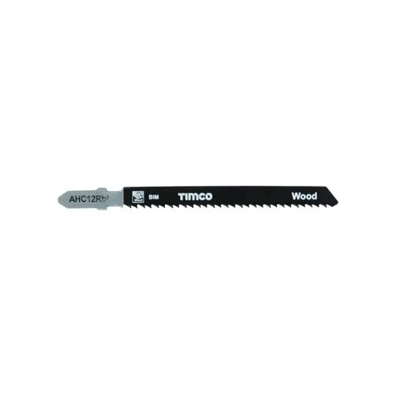 TIMCO Jigsaw Blades Wood Cutting Bi-Metal Blades - T101BRF - Pack of 5 Pieces