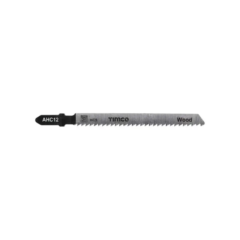 TIMCO Jigsaw Blades Wood Cutting HCS Blades - T101B - Pack of 5 Pieces